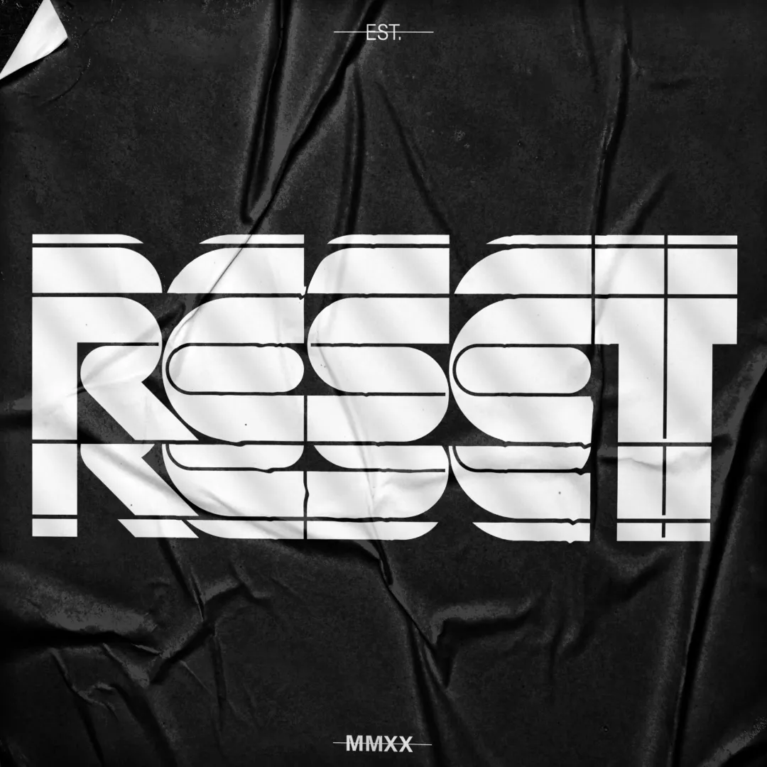 RESET logotype experiment Logotype experiment